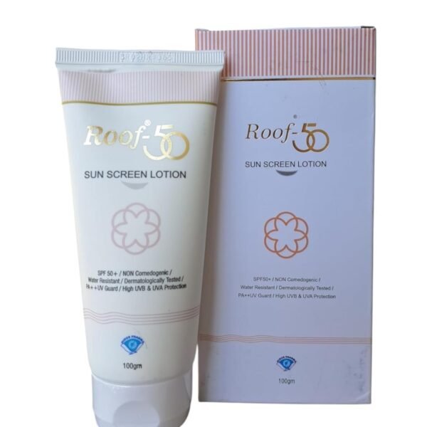 ROOF-50 SUNSCREEN LOTION spf 50++ -100gm