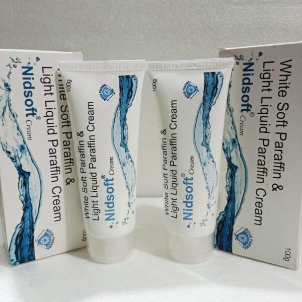 NidSoft Cream & Moisturizing Cream & All Skin Types 100GM (Pack OF 2)