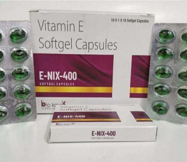 E - NIX - 400 SOFTGEL CAPSULES (10 x 1 x 10)