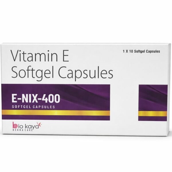 E - NIX - 400 SOFTGEL CAPSULES (10 x 1 x 10)